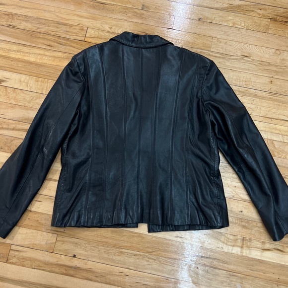 Vintage Mossimo Genuine Leather Jacket - Picture 6 of 6